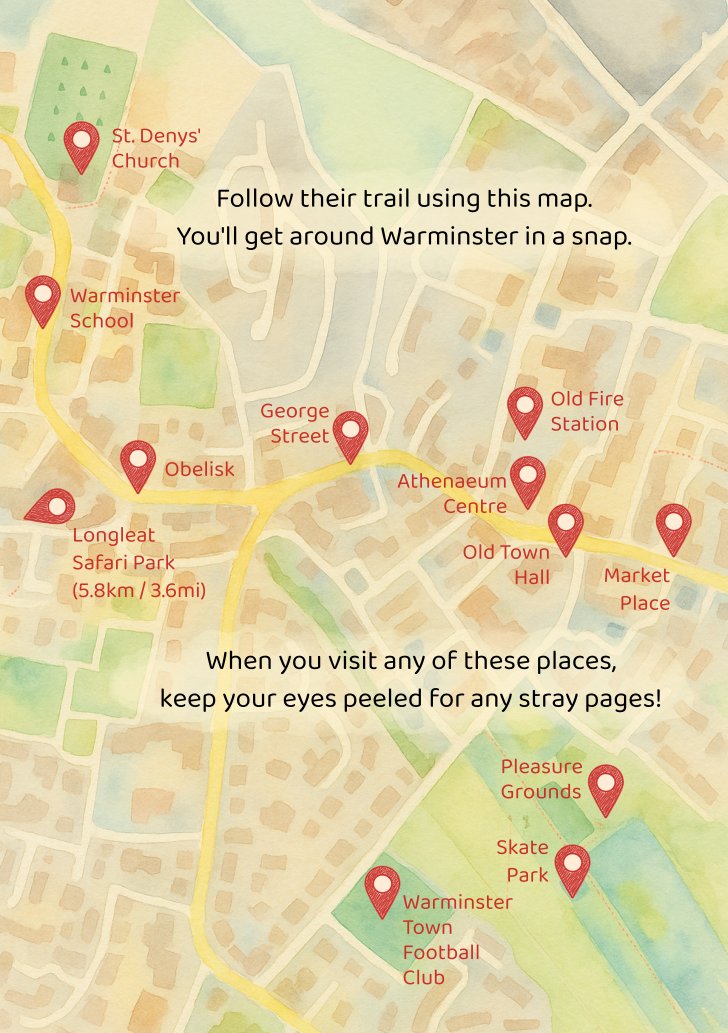 A children's book rooted in Warminster's heart. Coming soon. 🏰 #Warminster #KidLit #HometownStories #ComingSoon