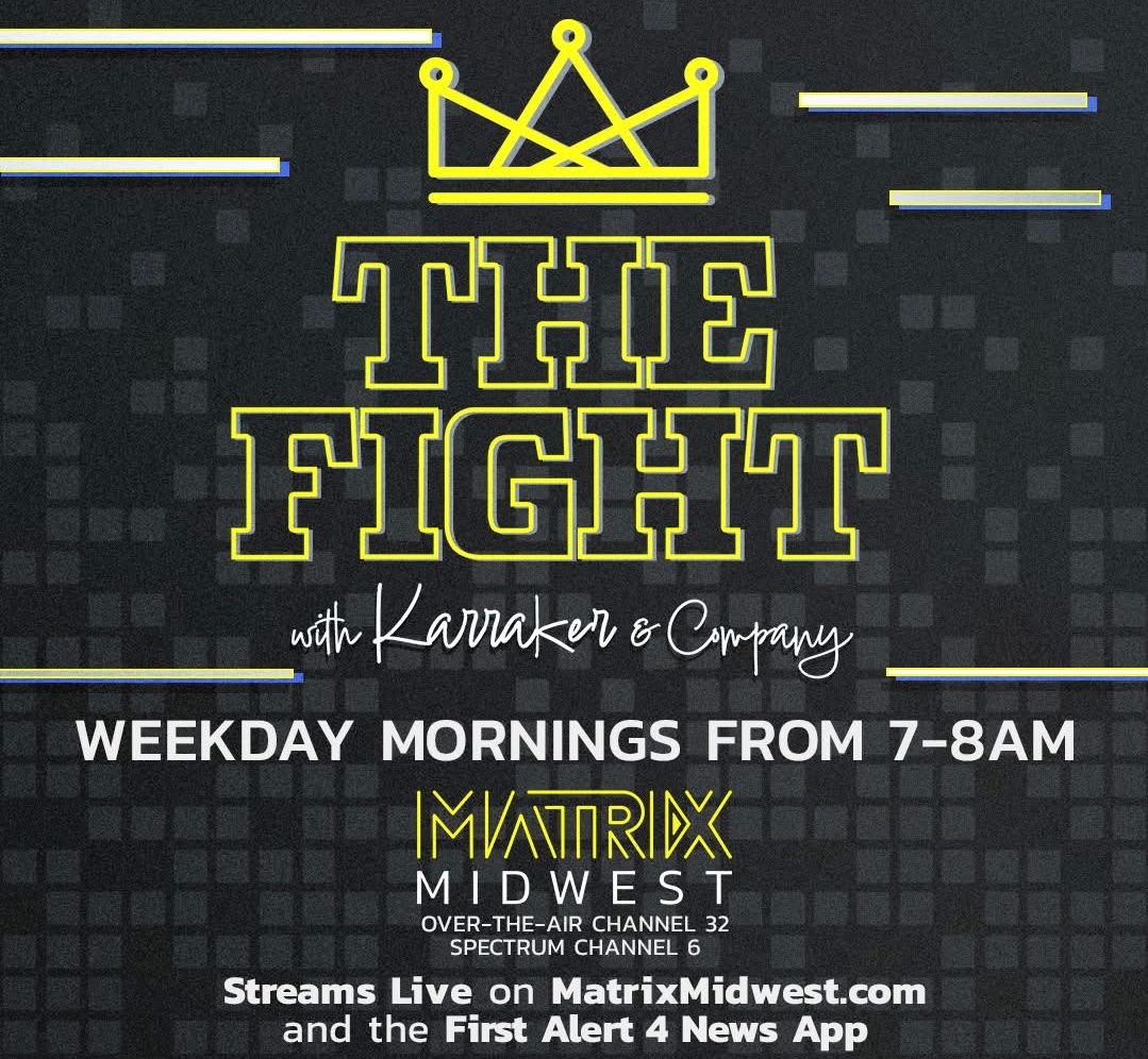 RandyKarraker's tweet image. Today is the 100th episode of #TheFight on @MatrixMidwest . @rogers_stl and I preview the NHL draft, plus a cameo from our very first guest! Tune in at 7:00 central, on TV or the @KMOV app.
#ForTheLou
#STLCards
#STLBlues
#STLCitySC
#Cardinals
#Blues
#STL
#StLouis