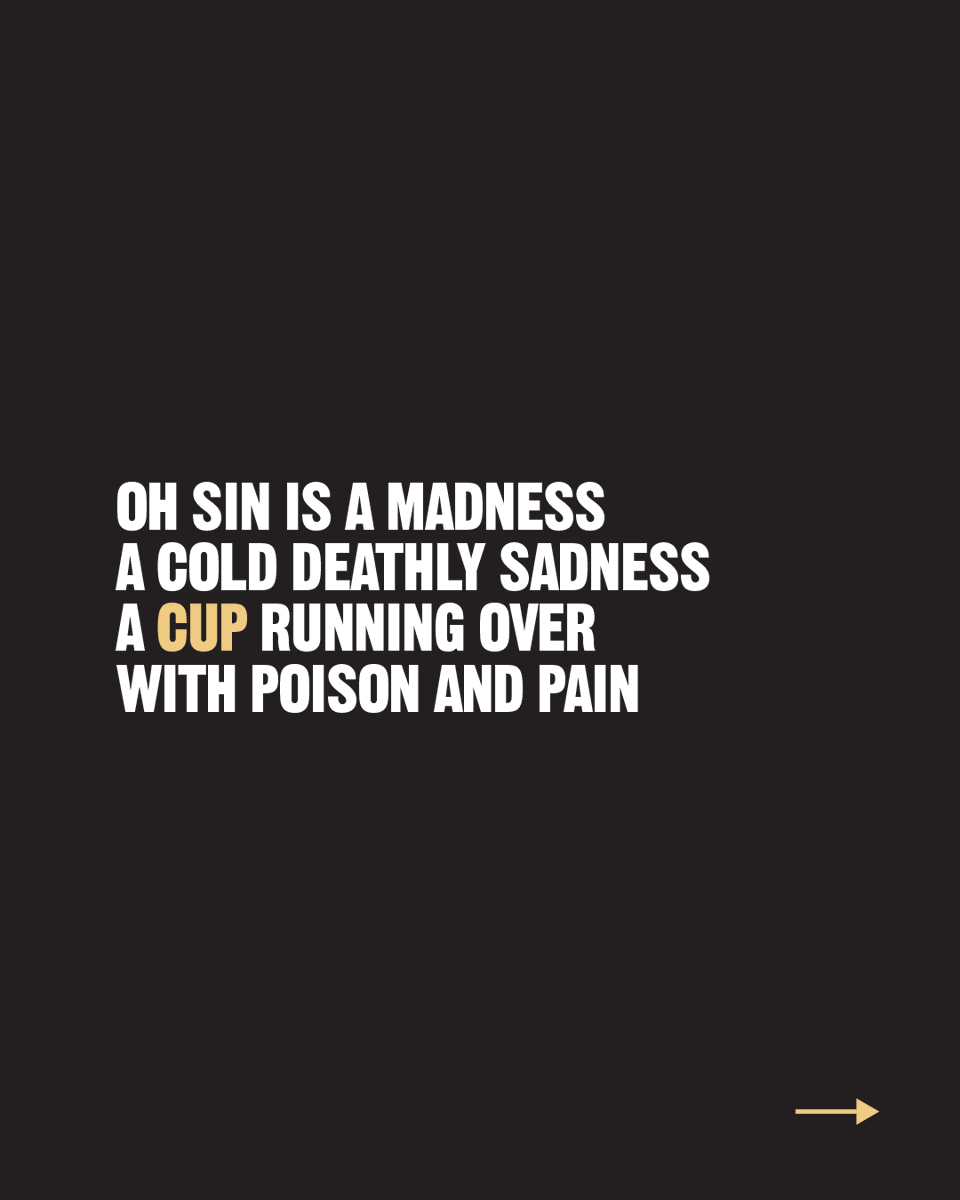Deep was the darkness
And deep was the anguish
And harsh the injustice
Of that bitter day
Crushed and heartbroken
Alone in the garden
The hour is upon him
The choice must be made

From The Darkness by Graham Kendrick

grahamkendrick.co.uk/thedarkness/

#GrahamKendrick #Worship