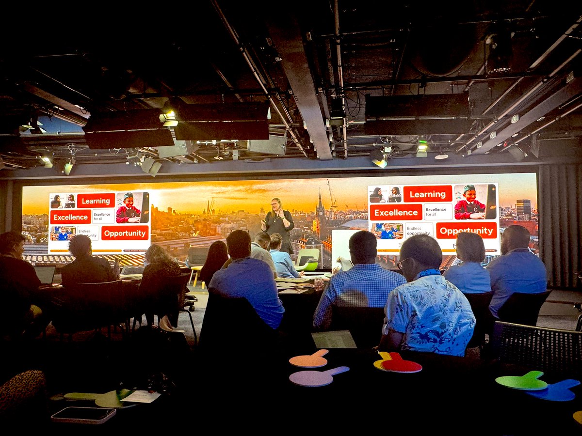 LouiseThorndycraft (@lthorndycraft) on Twitter photo Really enjoyed this morning's Google leader session with <a href="/MissPotter143/">Emma Potter</a>! She showcased our Trust's AI journey, sharing insightful examples with other educators and Trusts 👏🏼 #WeAreLEO Really enjoyed this morning's Google leader session with <a href="/MissPotter143/">Emma Potter</a>! She showcased our Trust's AI journey, sharing insightful examples with other educators and Trusts 👏🏼 #WeAreLEO