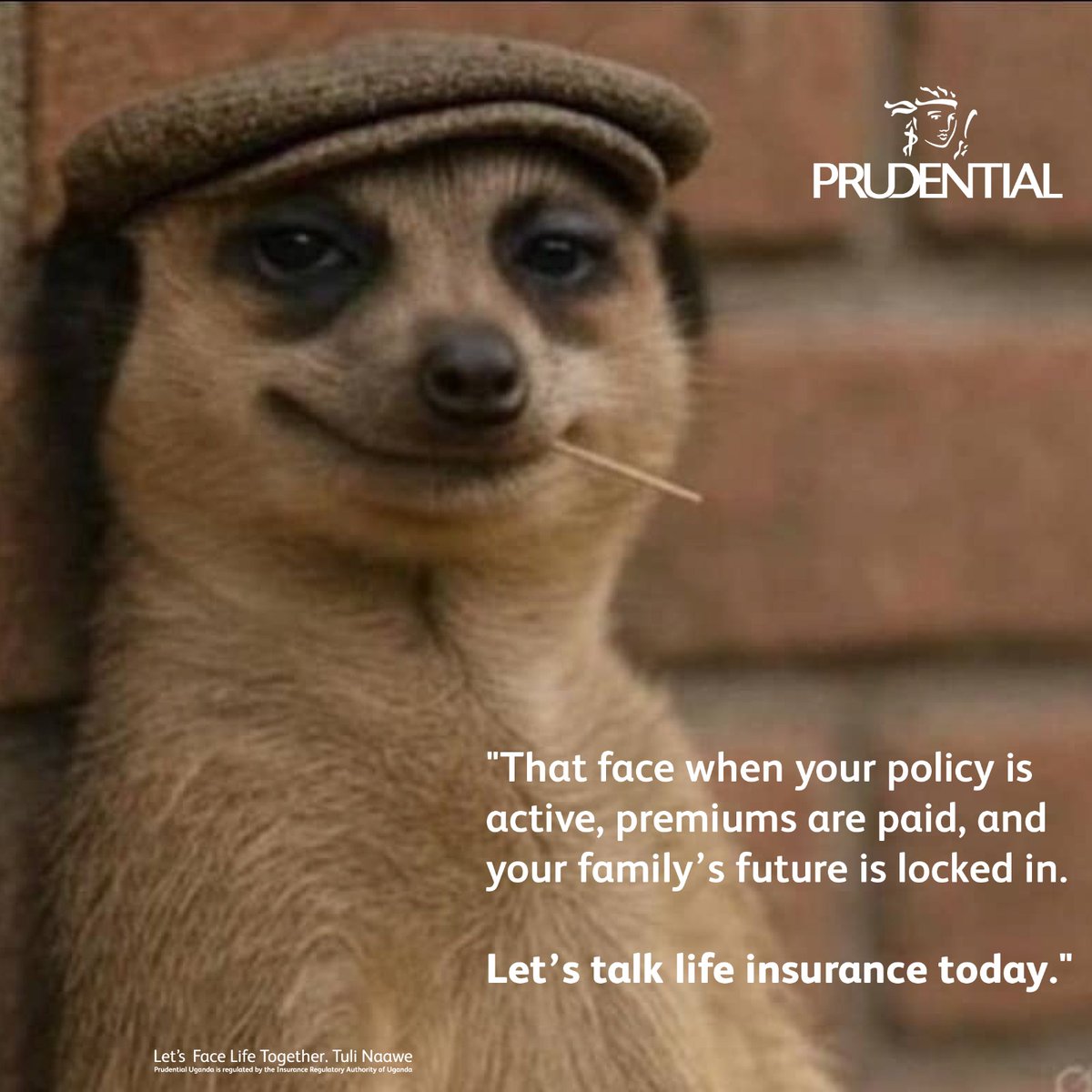 PrudentialUG's tweet image. This is the look of someone who knows their loved ones are protected.
You next? 😉
Let’s talk life insurance.
#LetsFaceLifeTogether
#TuliNaawe
