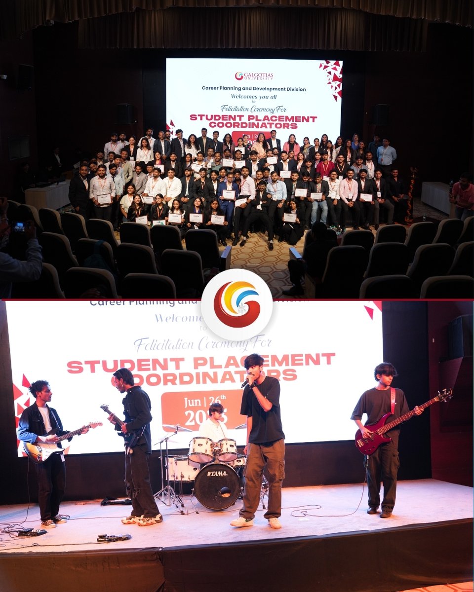 GalgotiasGU's tweet photo. Galgotias University celebrates the success of 5100+ placement offers for the Batch of 2025!
A proud moment powered by student leadership, industry connect, and our mission to #GetYourselfPlaced.
#GalgotiasUniversity #5100Placements #CampusToCorporate #PioneerInPlacements #FutureReady