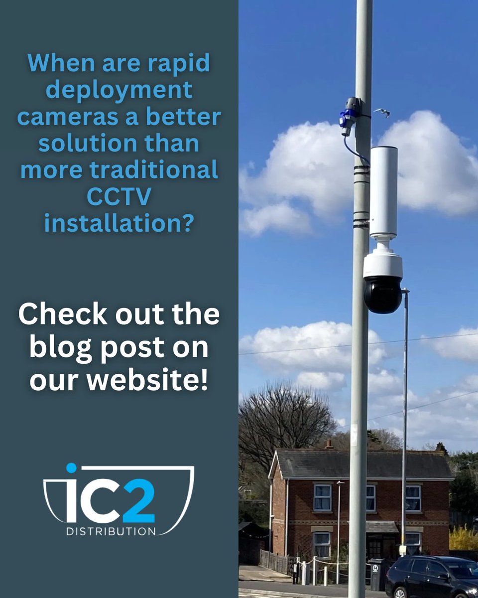 iC2 Distribution (@ic2distribution) on Twitter photo Whilst a traditional set-up may suit some permanent sites, it is clearly too intricate and time-consuming for a site where a permanent #CCTV solution is not required.
ic2distribution.com/rapid-deployme…
#IC2Distribution #RapidDeployment #CCTVSystems
<a href="/SIAuk/">Security Industry Authority</a> Whilst a traditional set-up may suit some permanent sites, it is clearly too intricate and time-consuming for a site where a permanent #CCTV solution is not required.
ic2distribution.com/rapid-deployme…
#IC2Distribution #RapidDeployment #CCTVSystems
<a href="/SIAuk/">Security Industry Authority</a>