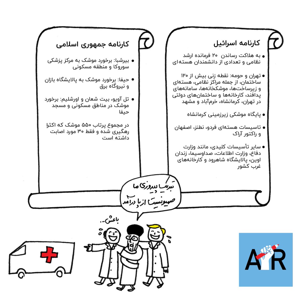 Airf0rArts's tweet image. یا توهم و بیماری روانیش به نقطه اوجش رسیده یا خبرها تا اعماق زمین بهش نرسیده. این حجم از توهم دیگه حقیقتا طبیعی نیس!
#ج_ا_یعنی_جنگ