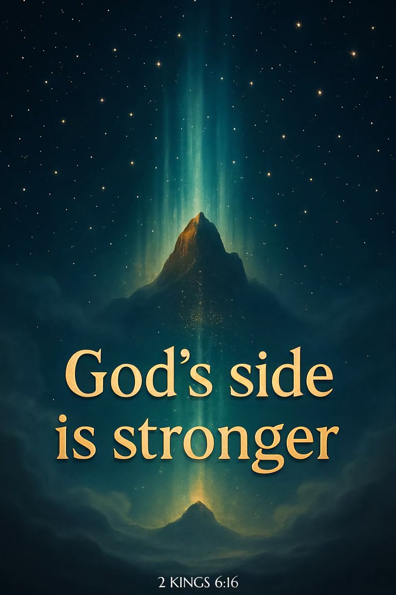 So he answered, “Do not fear, for those
who are with us are more than those who
are with them.” - 2 Kings 6:16