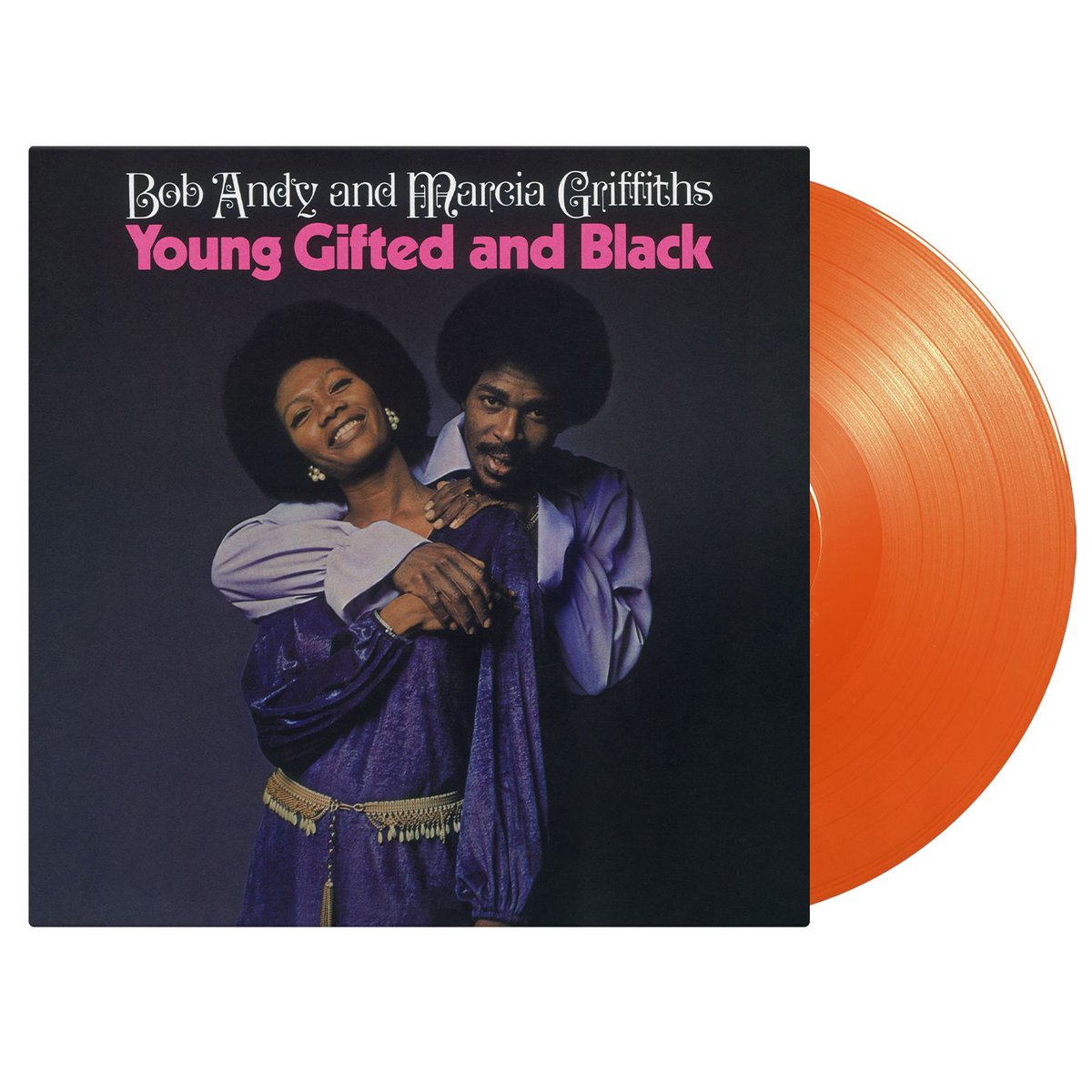 trojanrecords's tweet image. Bob & Marcia - Young, Gifted and Black is reissued on 180g audiophile vinyl, featuring the unforgettable title track that soared to No.5 in the UK charts. Limited to 750 individually numbered copies on orange vinyl. Pre-order now while stock lasts -musiconvinyl.com/products/bob-a…