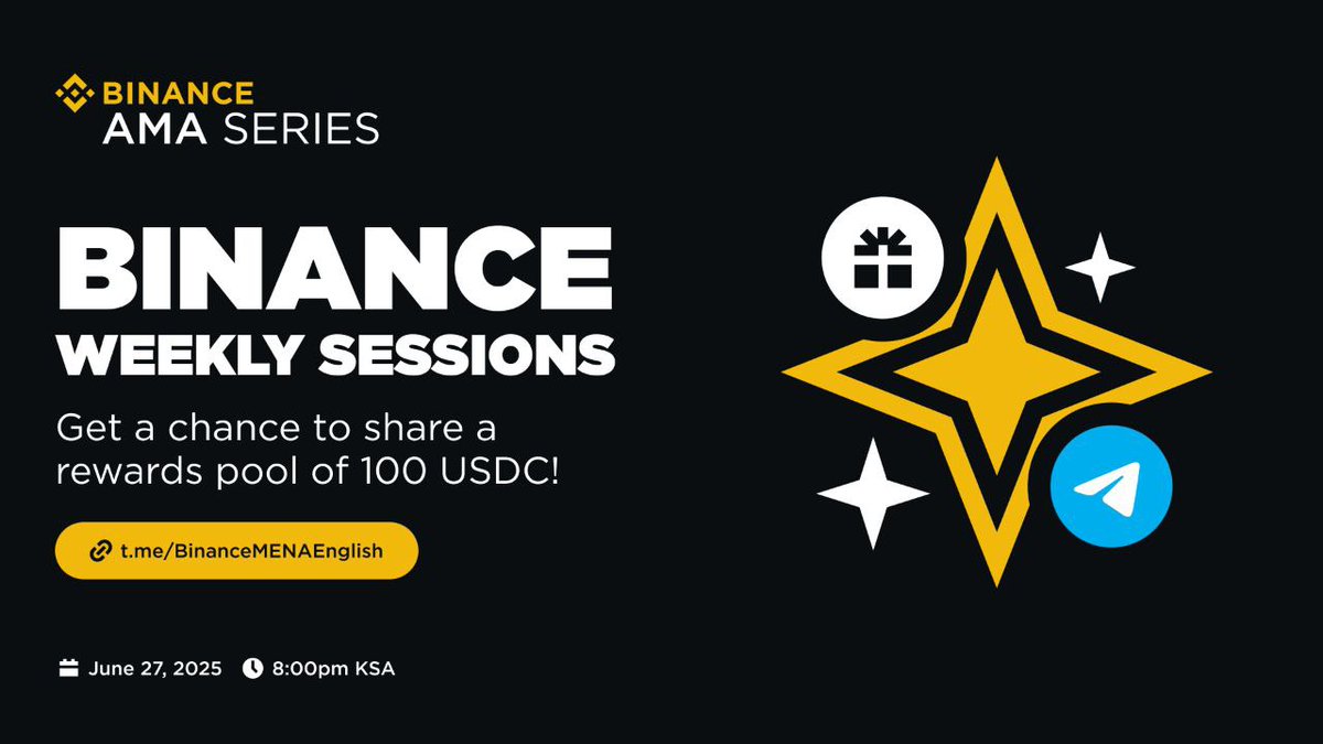 It’s AMA time! 🎙️
I’ll be hosting today’s session where we dive into the latest from Binance and answer your hottest questions. Don’t miss it! 🚀
Let’s connect, learn, and grow together.
#Binance #AMA #BinanceAngels