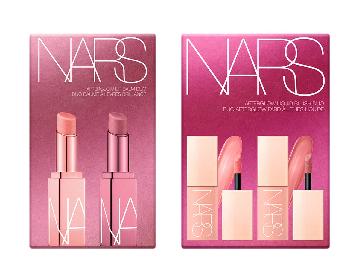 【NARS】人気のアフターグローシリーズから、スターシェードをセレクトしたエクスクルーシヴなデュオが２種類登場... prtimes.jp/main/html/rd/p…
