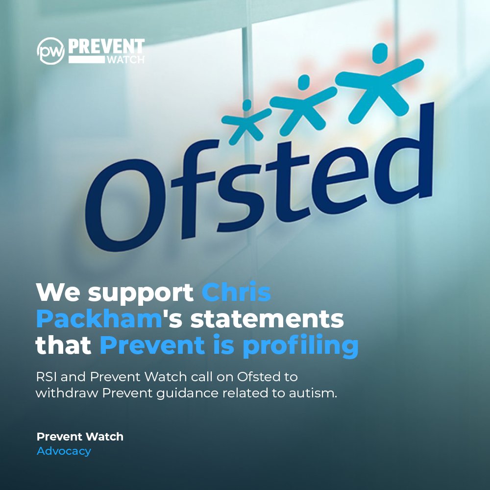 PREVENT Watch UK (@preventwatchuk) on Twitter photo URGENT Please read and share our joint statement with <a href="/rightssecurity/">Rights and Security International</a>:
preventwatch.org/rsi-and-preven… URGENT Please read and share our joint statement with <a href="/rightssecurity/">Rights and Security International</a>:
preventwatch.org/rsi-and-preven…