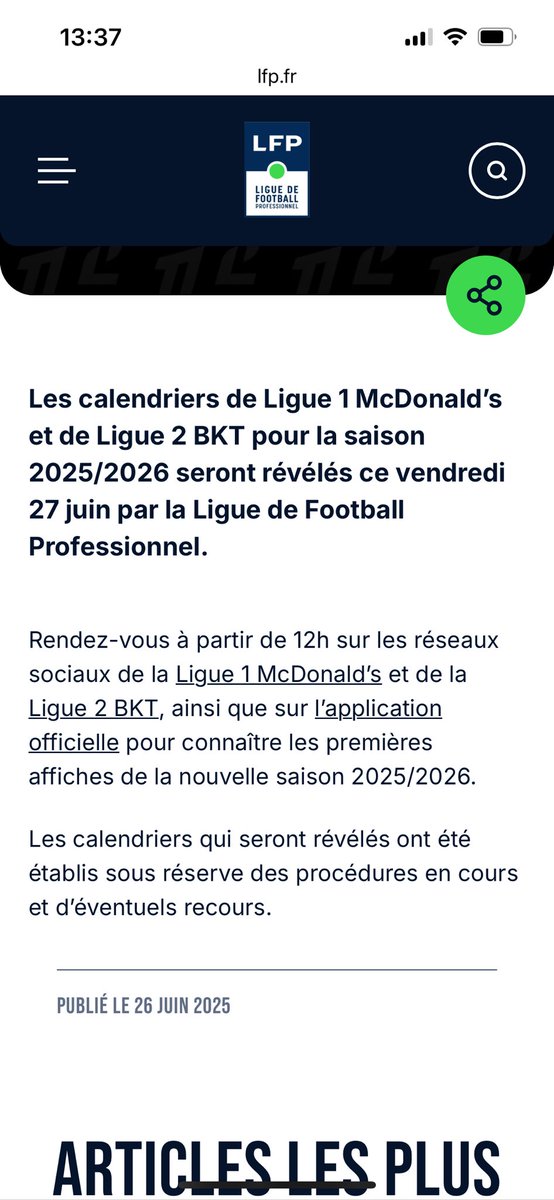 GGcku475's tweet photo. La @LFPfr c’est la nullité à tous les niveaux. Ils sont même pas foutu de faire une réveal de calendrier sans passé par twitter ou l’app officielle.
Des gens qui font du marketing avec leur cul au lieu de leur cerveau https://t.co/Y7lQ84tX9R