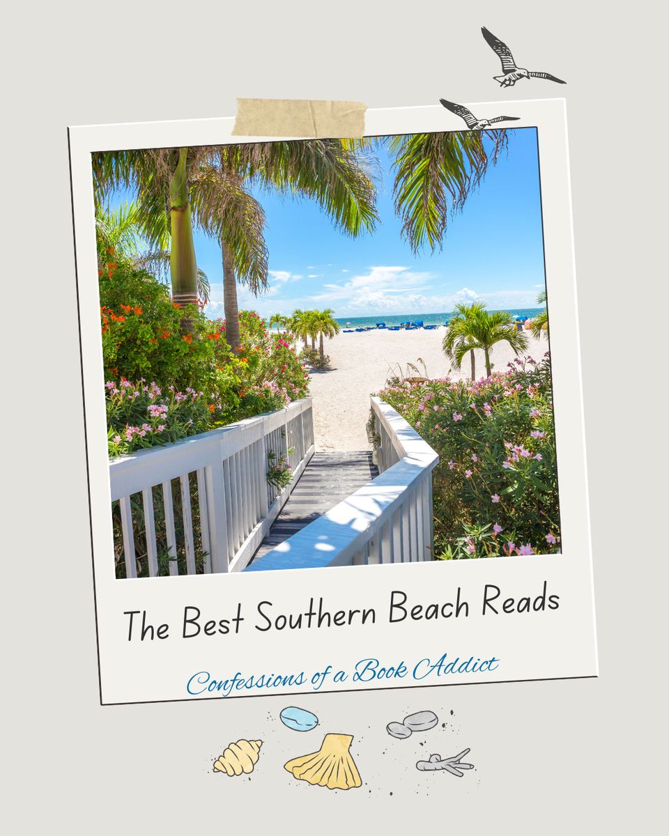 Some of the best beach reads are set in the South, where it's always warm, with palm trees, crystal blue waters, and a cold iced tea in hand. I’ve updated my list of Southern beach reads, and there's something here for everyone to enjoy! confessionsofabookaddict.com/2025/06/the-be…