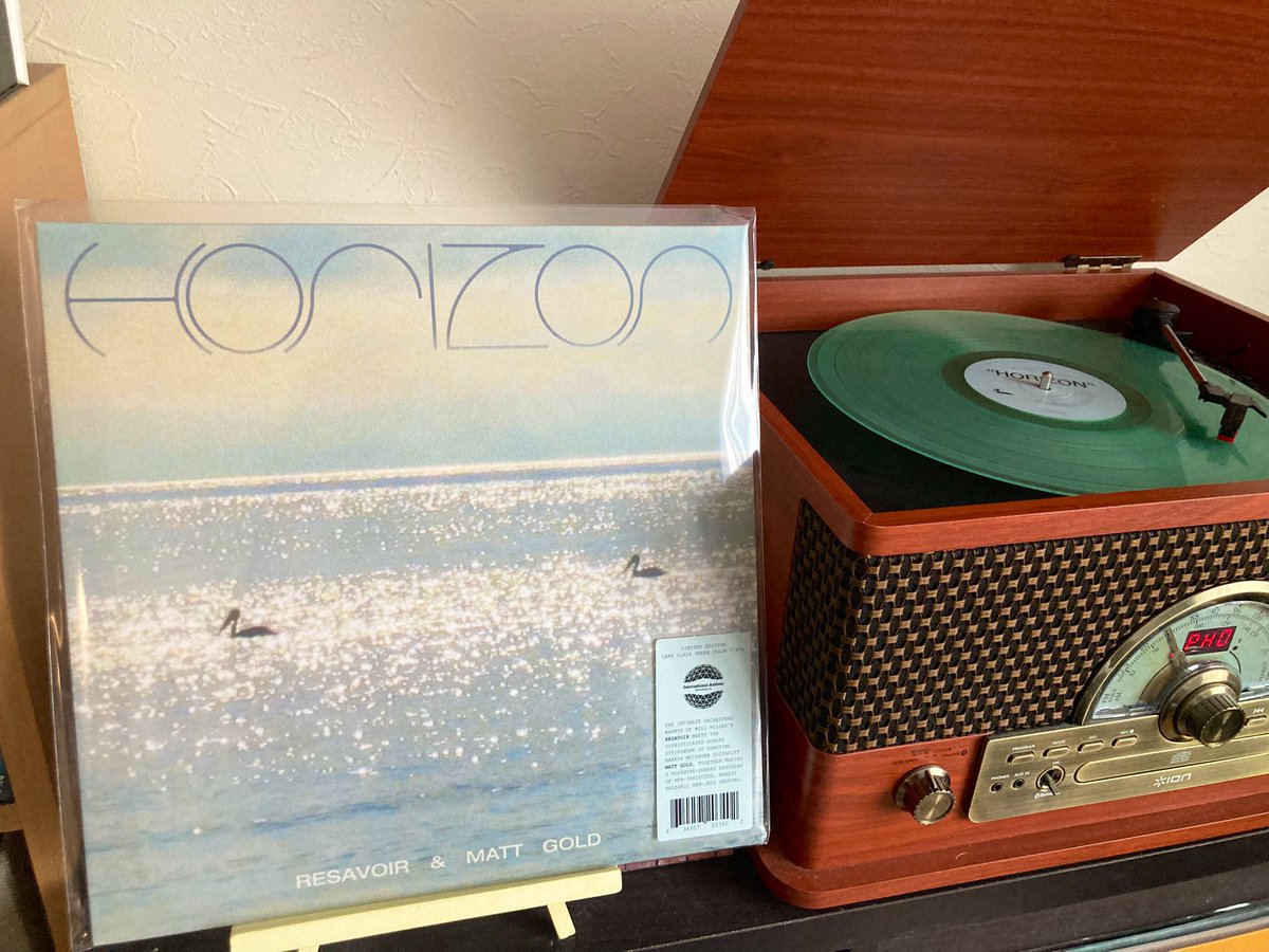 Resavoir &amp; Matt Gold『Horizon』アンビエント〜クラシック〜ジャズ〜ブラジル音楽が絶妙なバランスで融合した美しい音楽作品。Mei Semonesの客演もいいアクセント。聴けば聴くほど沁みる。今のところ今年のベスト◎