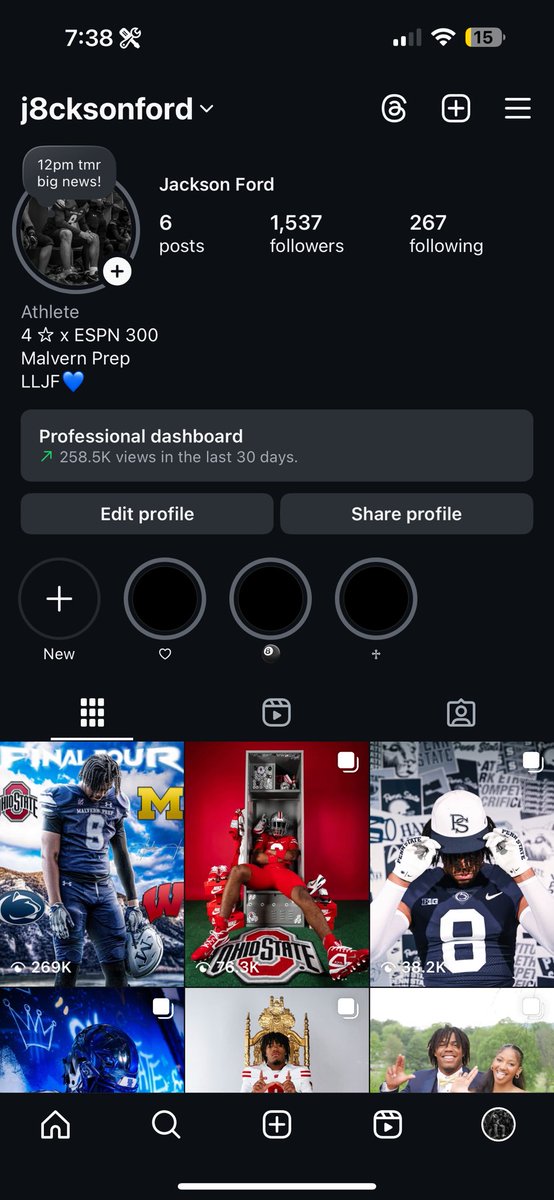 tap in to the instagram today @ 12pm for the commitment!!! (J8cksonford)