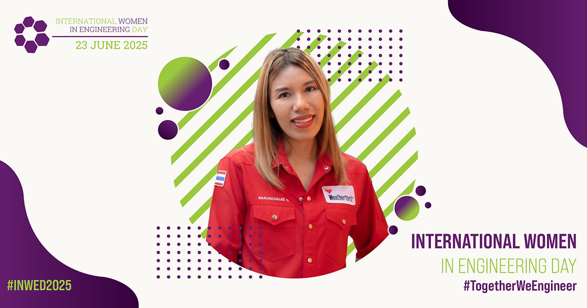 Applications Engineer Warunchalee Chaisiripant in Thailand sees engineering as a daily chance to create meaningful change: “It gives me the tools to combine creativity and problem-solving to improve lives and make a positive impact every day.”

#INWED2025