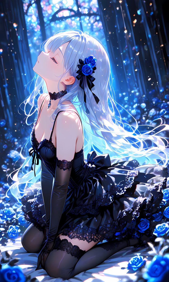 青い薔薇に奇跡を願う