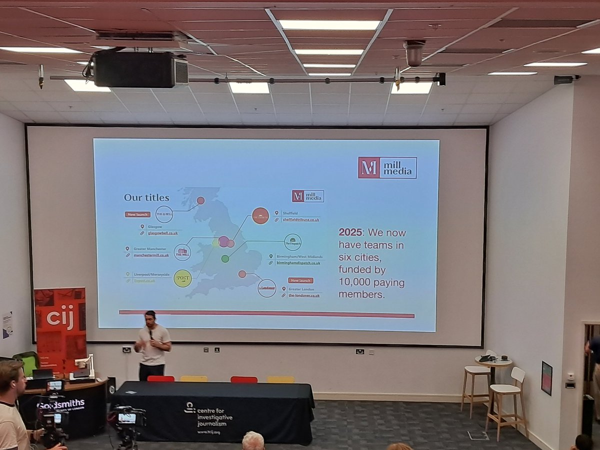 Theyolu's tweet photo. When @joshi, during his session @cijournalism's #CIJSummer Conference said investigative journalism is the key reason for @millmediauk's 10k subscriber base in just 5 years, it got my head raised.

Learning how to connect readers is what investigative journalists must ace. https://t.co/jx90SHc29I