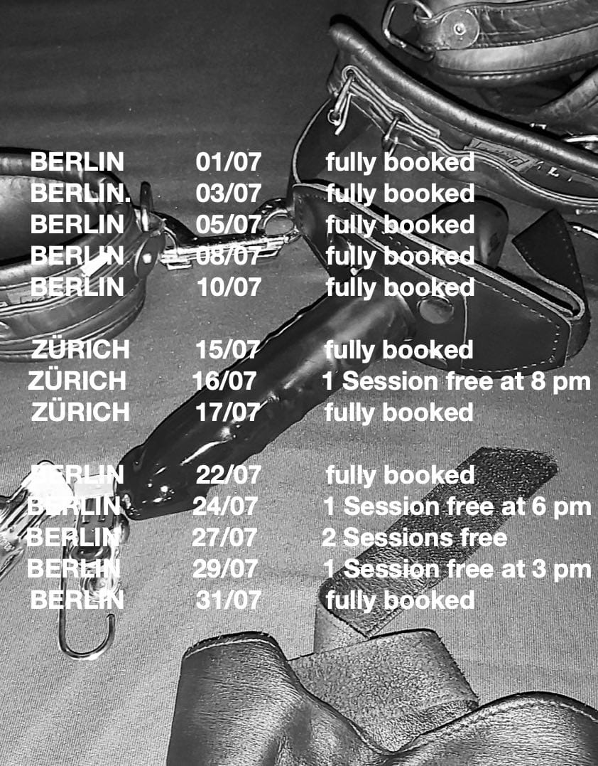 Ich freue mich riesig auf jede einzelne Begegnung im Juli. Es sind wieder so spannende Sessions dabei. Danke 🖤