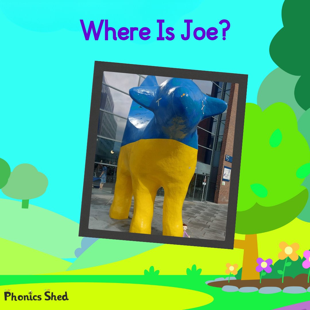 👀 No peeking at our stories!

🤔 Can you guess which city Joe is visiting this weekend?

🤩 You might need a little help from your friends.

#joeonthego #phonics #phonicsteachers #phonicsshed #phonicsfun #teachers #teachertwitter