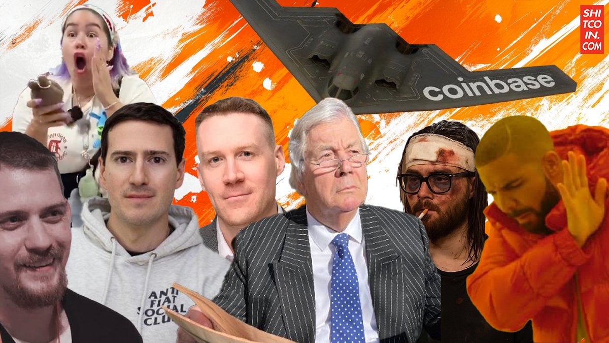ShitcoinDotCom's tweet photo. World War 3 is over. Your bags survived. It was an extremely spicy week!

Enjoy the latest crypto conspiracy theories, fallouts, and shenanigans in this edition of the https://t.co/WUWdujLTZy newsletter.

Read it: https://t.co/7DiTrlcgQD https://t.co/Hhlwm65Ohy