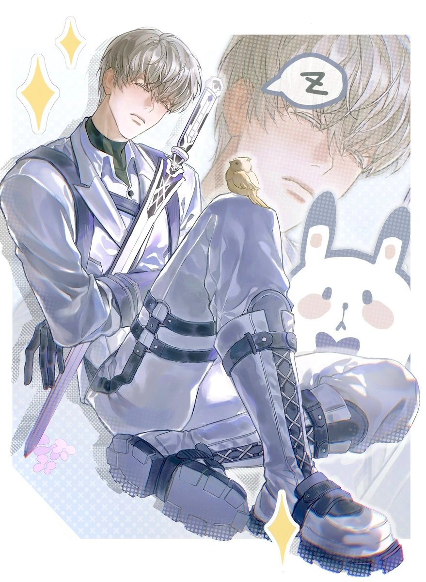 Nagi_reooo's tweet image. 搭档，醒醒

图源小红书：秦七

#恋与深空 #LoveandDeepspace #恋与深空沈星回 #沈星回
