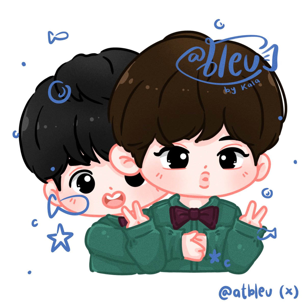 atbleu's tweet photo. #artsblu result chibis 🍀

Thank you for letting the tides of art reach your shore. 𝘼𝙩𝙚𝙡𝙞𝙚𝙧 𝘽𝙡𝙚𝙪 looks forward to another voyage with you soon!

Portofolio: https://t.co/IECqruoSGp

t. #zonauang #zonaba #customsetup #chibi #commissionsopen #art https://t.co/GeDgfn4UmO