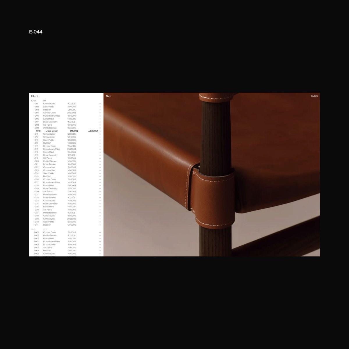 agency21phi's tweet photo. E-044 | Ecommerce Design Concepts 

Main page with catalog for an online furniture store https://t.co/HG0LrzEqku