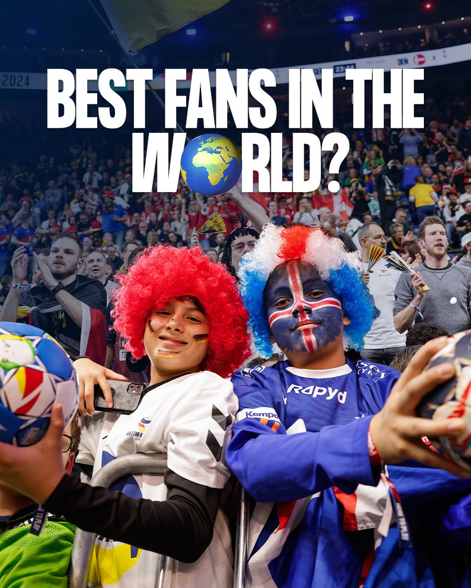 Best fans in the world? 🌍 Drop the flag of the country you’ll be supporting at the #ehfeuro2026 🔥
Let the fan battle begin 🫡👇 #handball #håndbold