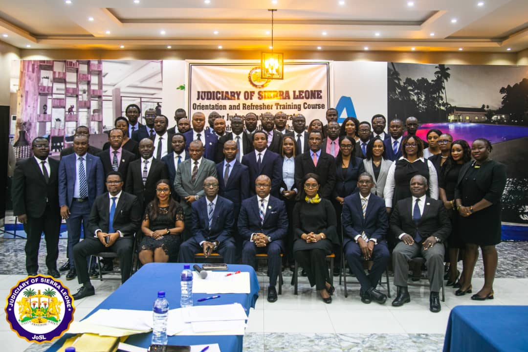 Judiciary of Sierra Leone (@judiciaryofsl) on Twitter photo #Judiciary of S/Leone 🇸🇱
in collaboration with the Judicial & Legal Training Institute (JLTI) with support from <a href="/UNICEFSL/">UNICEF Sierra Leone</a> has commenced a two-day orientation & refresher training course for Judges & Magistrates on Children in conflict with the law, Civil and Criminal Procedures. #Judiciary of S/Leone 🇸🇱
in collaboration with the Judicial & Legal Training Institute (JLTI) with support from <a href="/UNICEFSL/">UNICEF Sierra Leone</a> has commenced a two-day orientation & refresher training course for Judges & Magistrates on Children in conflict with the law, Civil and Criminal Procedures.