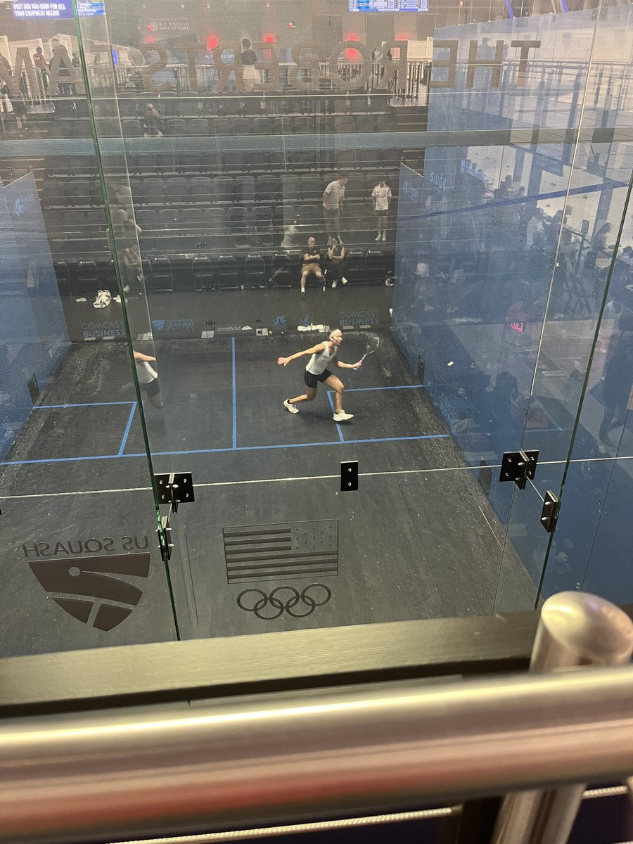 S_A_Johnston's tweet photo. Last week’s Super JCT at Arlen Specter and Penn, plus a couple of pics from the National Championships #squash #squashreferee #arlenspectercenter #ussquash https://t.co/Fz1vfR0rbs