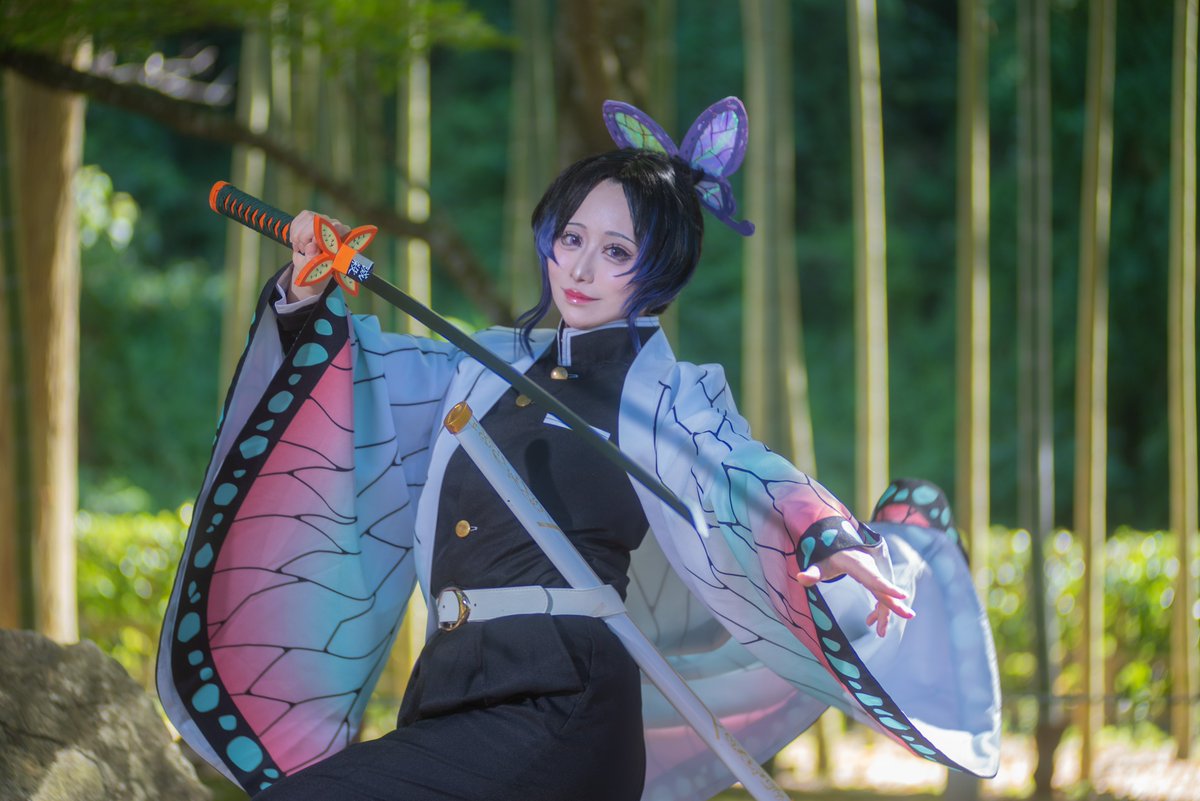 【cos 鬼滅の刃 胡蝶しのぶ】
─────

それは誰よりも軽やかに舞い
              毒を刺す者

photo:<a href="/nukko_nunu/">ぬ—こオメガ</a>