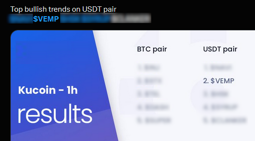 Top 2 bullish trend on <a href="/kucoincom/">KuCoin</a> / USDT pair 👀

The infrastructure meta is real – and the market's starting to notice.

Quiet builders 👷 don’t stay quiet forever 📢

$VEMP 👉VEMP.XYZ