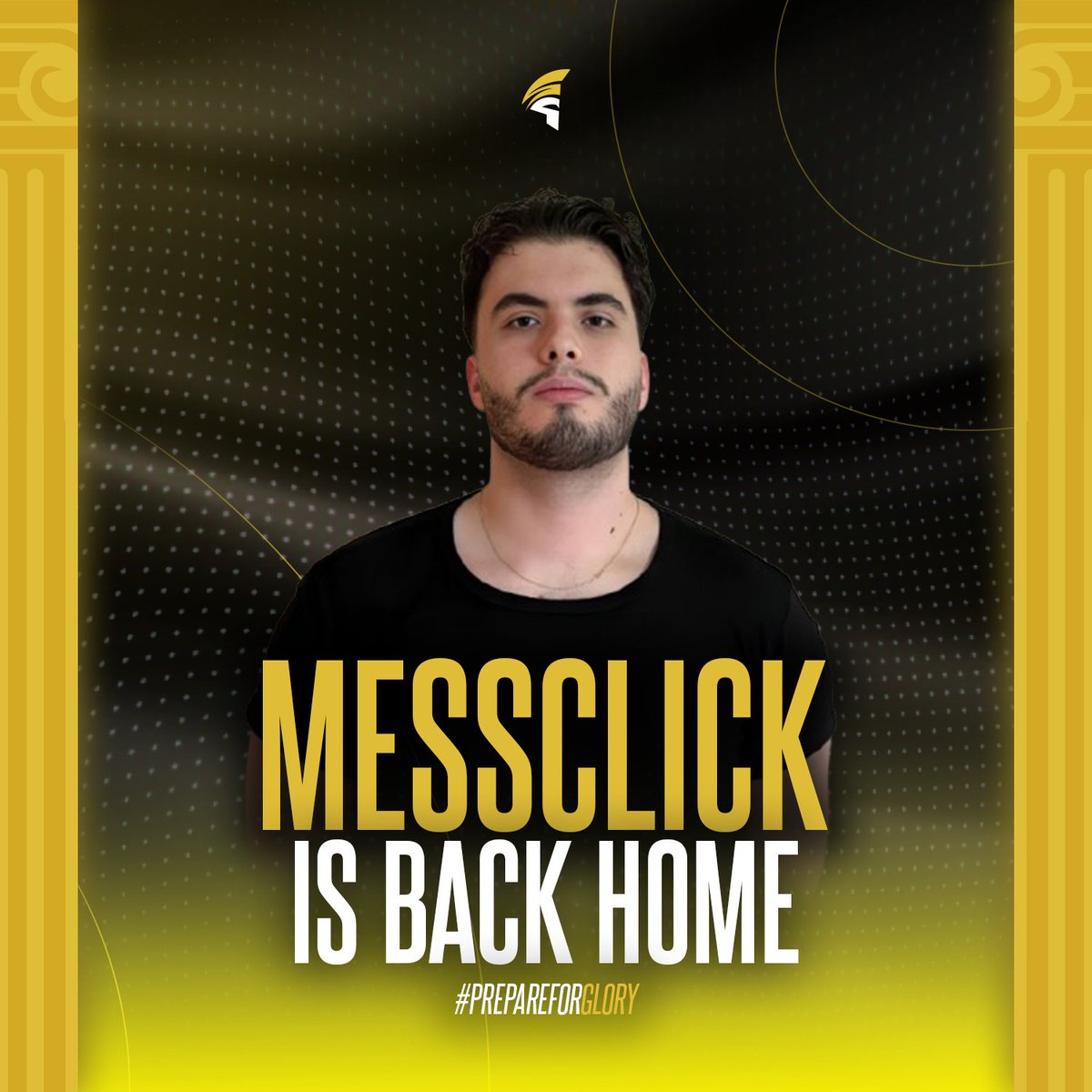 We are delighted to announce that <a href="/PanosStamos2/">Messclick</a> has returned to the Spartans LoL team for the 2025 Summer Split.
#PrepareForGlory
#lolesports #welcome #esports #gaming #leagueoflegends