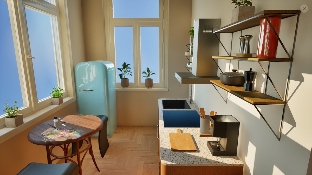 PolarNinjaPhoto's tweet image. Have also been enjoying the interior design game

#SmallSpaces a lot!

More Unreal 5 gorgeousness!