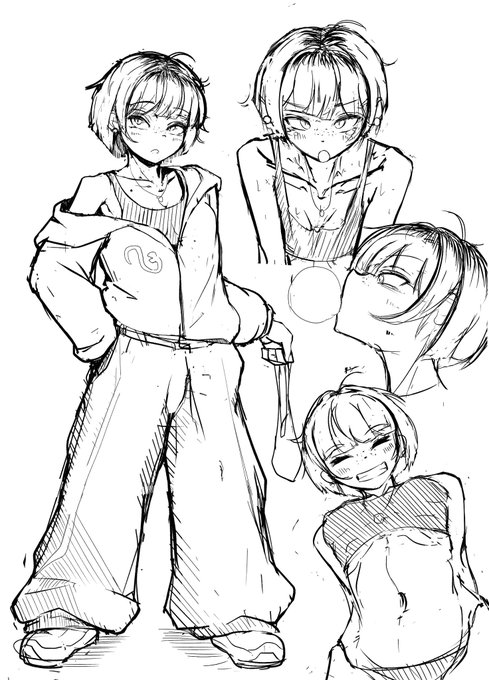 あらかじめ表情作っとくと作画がブレないと思う 