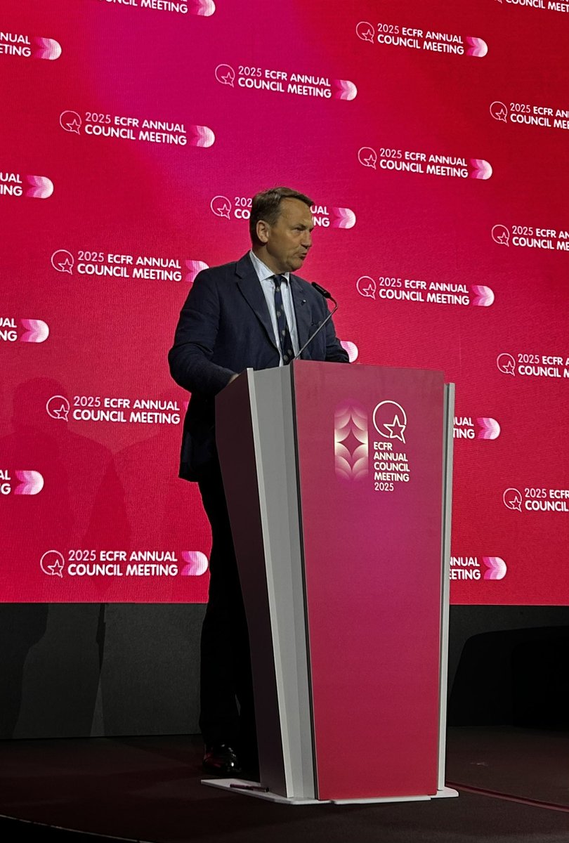 The European Union cannot and should not go back to being a free trade area. Given challenges we are facing, a consolidated effort to build strong political and defense capabilities is no longer an option – it is a must.
📍<a href="/ecfr/">ECFR</a> Annual Council Meeting 2025