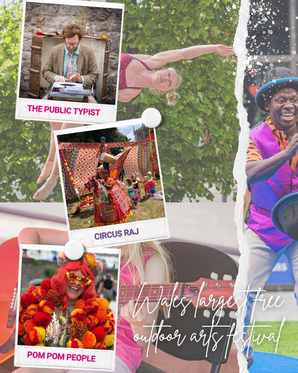 📣 FIRST ACTS ANNOUNCED for Big Splash 2025! 📣 

🎈 Able Mable
🎪 Circus Raj
🔥 Logy on Fire
❤️ Pom Pom People
and more!

Wales’ largest free outdoor arts festival returns this Summer! Come and join us on Sat 19th &amp; Sun 20th July! 👉 Find out more: buff.ly/7L0lVDH