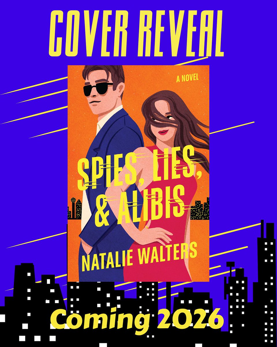🚨 COVER REVEAL 🚨  Nothing about the mission is going according to plan.
📚 Spies, Lies, and Alibis by Natalie Walters Coming 2026!!   #SpiesLiesAndAlibis #SweetandStabbySuspense #CoverReveal #NatalieWalters