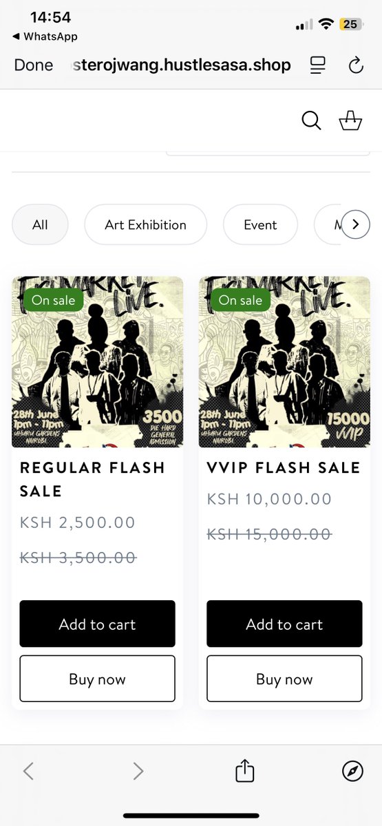 Kwanza kuna flash sale ya 2500. 

costerojwang.hustlesasa.shop