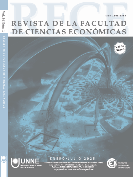 Nos complace retomar el contacto, a efectos de comunicarle la publicación del Vol. 34, Núm. 1, (2025) de la Revista de la Facultad de Ciencias Económicas, de la Universidad Nacional del Nordeste, Argentina, ISSN 1668-6365 (formato digital) en: revistas.unne.edu.ar/index.php/rfce