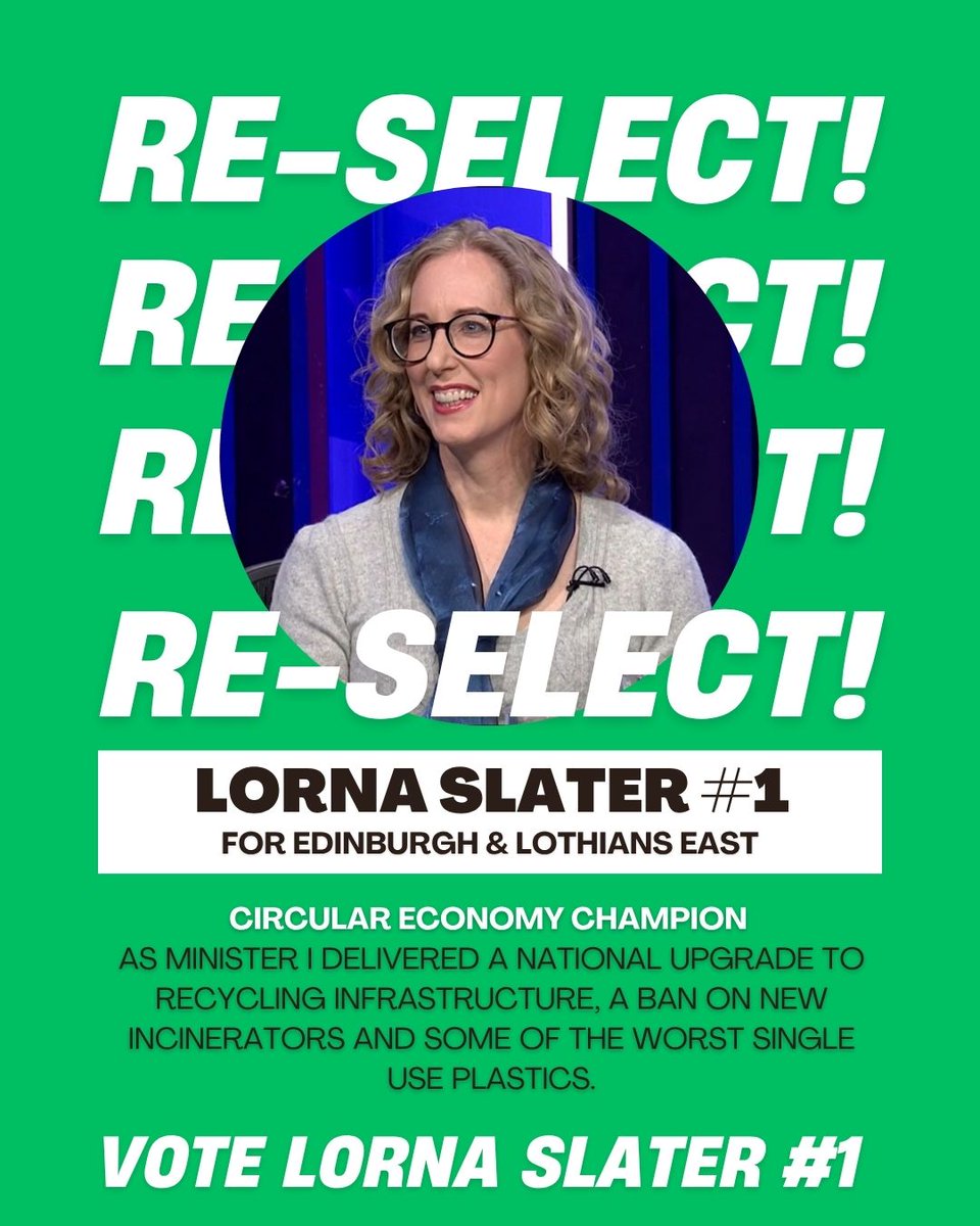 lornaslater's tweet image. All @scottishgreens members, your nallots will be sent out early next week. Keep an eye out for your email; this is your chance to select our Holyrood candidates for 2026.