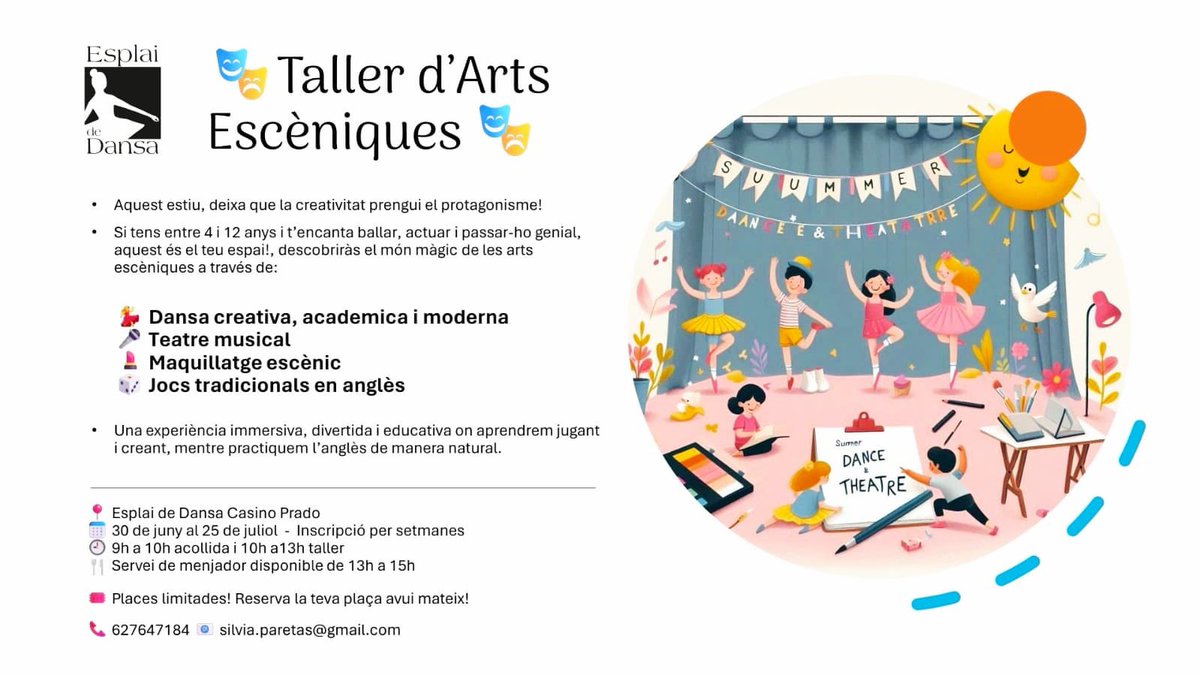 Últim dia per sol·licitar informació per els cursos d’estiu del Prado! 
#viuprado #pradodestiu