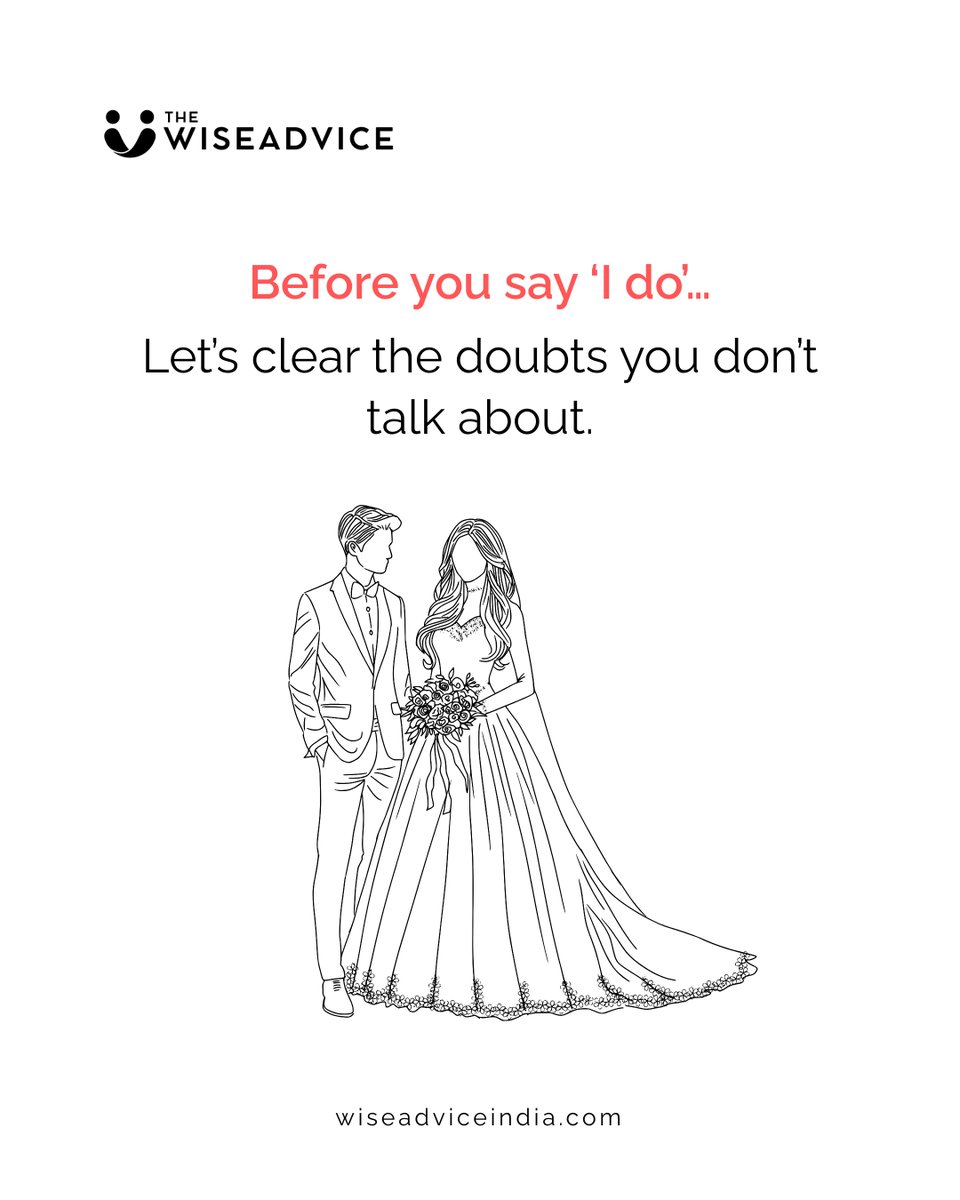 Wise_Advice1's tweet image. Before you say ‘I do’ — let’s talk about the things you don’t. 

👉 Book your pre-marital session today!

📞 +91-7678533772
📧 contact@wiseadviceindia.com
🌐 wiseadviceindia.com

#wiseadvice #premaritalcounseling #relationshipguidance #marriagematters #emotionalclarity