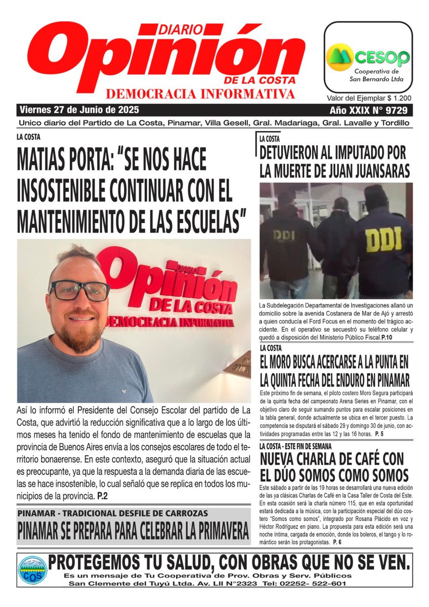 Insostenible con el recorte del presupuesto provincial.