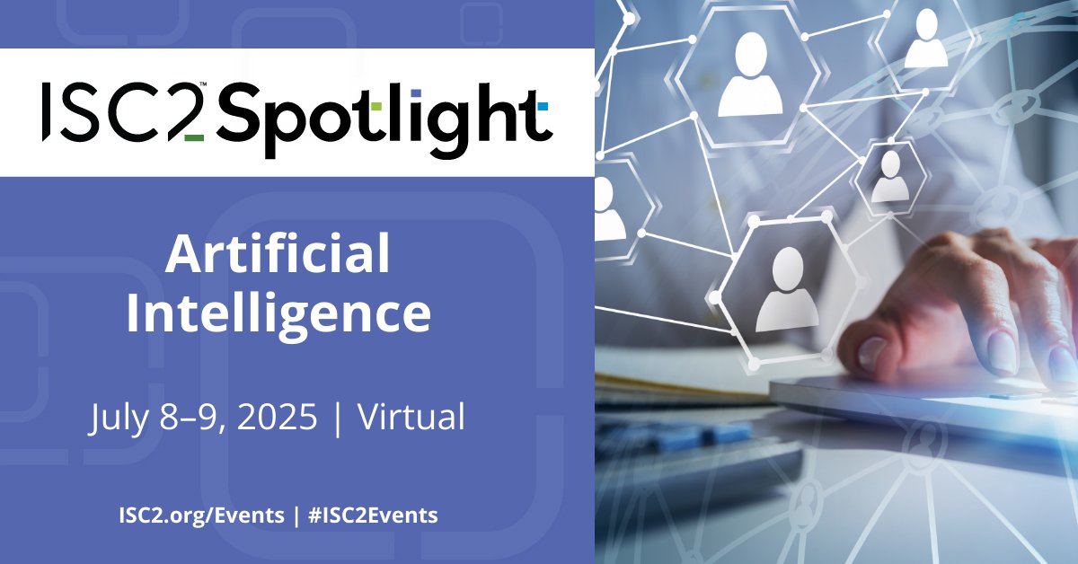 Unlock the potential of AI in #cybersecurity!

Join our virtual workshop to understand AI’s impact on threats and learn how to secure its deployment. Earn credits, a certificate, and a digital badge!

Register for FREE here: ow.ly/ct1g50VNcwC