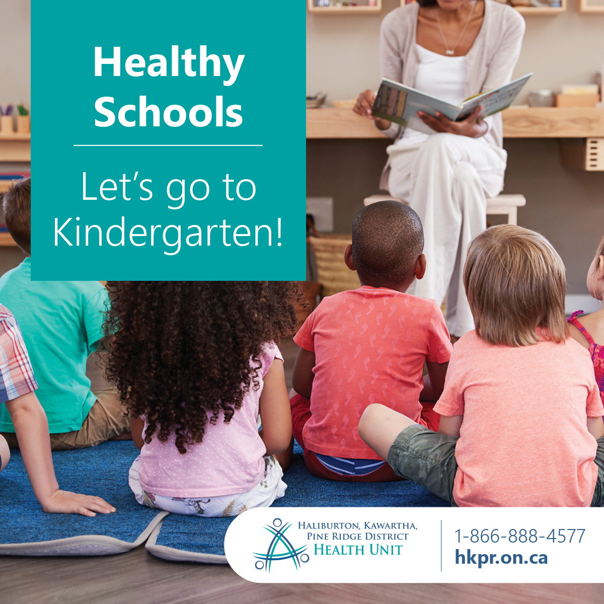 ✏️Are you helping your little one get ready for Kindergarten? 📚 Reading books to your child helps develop language and listening skills. 

🍎Learn more about what you can do to get your child #KindergartenReady at hkpr.on.ca/KindergartenRe…