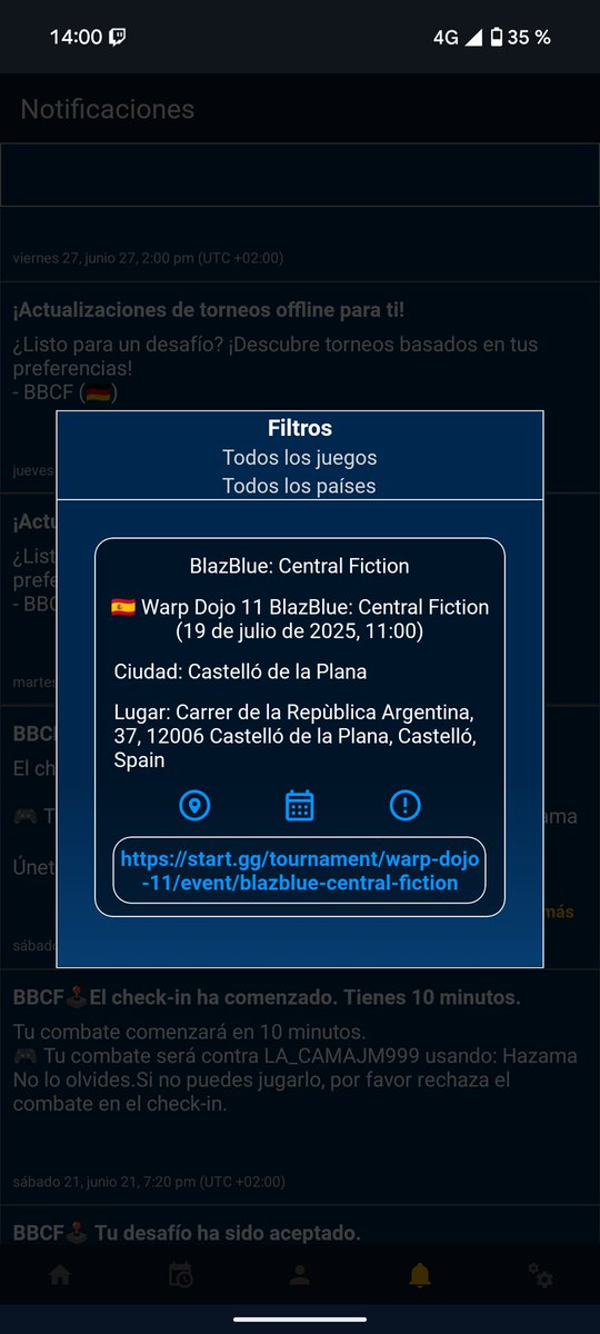 Apuntaros y esas cosillas. Quien me gane se lleva una colleja