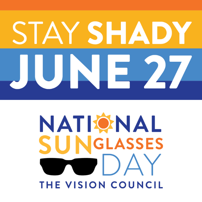 Ophthalmology Mgmt (@ophthalmologymg) on Twitter photo Today, The Vision Council (TVC) Foundation celebrates National Sunglasses Day! TVC encourages people everywhere to join the movement and celebrate all that your sunglasses can do for you! Learn more here: ow.ly/zwi050Wh4ta.
<a href="/opticalindustry/">The Vision Council</a> #NationalSunglassesDay Today, The Vision Council (TVC) Foundation celebrates National Sunglasses Day! TVC encourages people everywhere to join the movement and celebrate all that your sunglasses can do for you! Learn more here: ow.ly/zwi050Wh4ta.
<a href="/opticalindustry/">The Vision Council</a> #NationalSunglassesDay