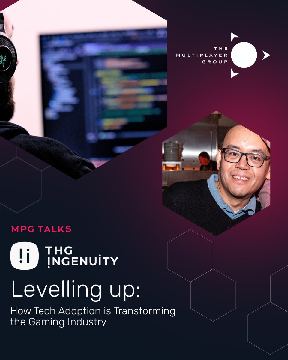 The Multiplayer Group (MPG) (@multiplayerdev) on Twitter photo This month, weโve partnered up with <a href="/THG_ICS/">THG Ingenuity Cloud Services</a> ๐
Our Head of Engineering, Phil Rogers shares key insight into the impact of technology on game production, distribution and multiplayer experiences๐
Read more ๐loom.ly/VYKGn0c
#WeAreMultiplayer #MPG #THGIngenuity This month, weโve partnered up with <a href="/THG_ICS/">THG Ingenuity Cloud Services</a> ๐
Our Head of Engineering, Phil Rogers shares key insight into the impact of technology on game production, distribution and multiplayer experiences๐
Read more ๐loom.ly/VYKGn0c
#WeAreMultiplayer #MPG #THGIngenuity