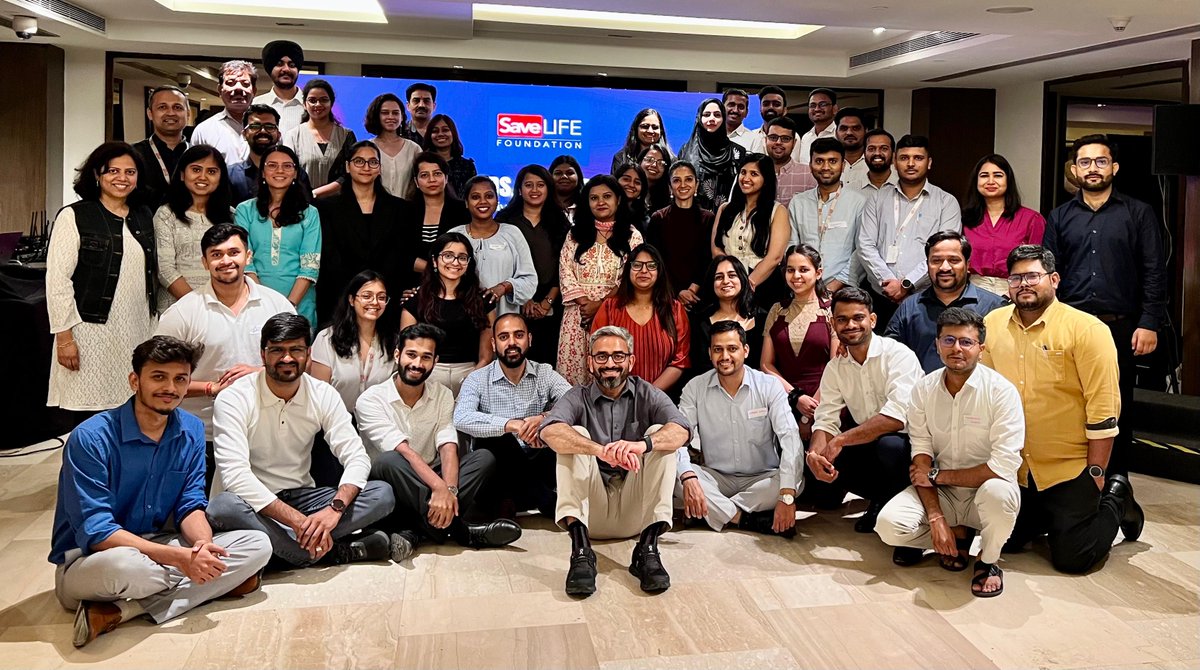 savelifeindia's tweet image. Moments that move us, memories that unite us
The SaveLIFE team recently came together for a day that was more than just a training workshop. It was a celebration of purpose, connection, and gratitude.
Colleagues from our offices across India joined hands in a full day of…