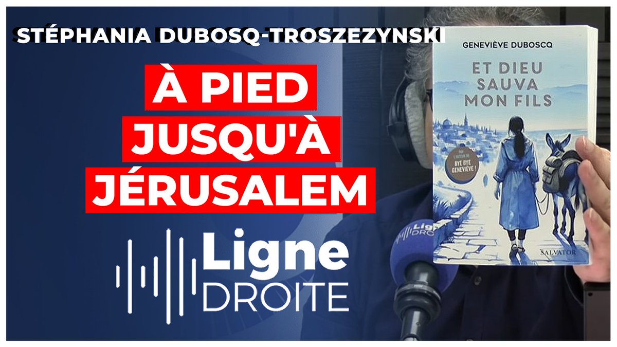 Ligne Droite • La matinale de RC (@ligne__droite) on Twitter photo 🤜 Et Dieu sauva mon fils : le périple spirituel de Geneviève Dubosq
🗣️ Stéphania Dubosq-Troszezynski, fille de Geneviève Dubosq, présente l'ouvrage Et Dieu sauva mon fils édité chez <a href="/EditionSalvator/">Editions Salvator</a>
Entretien complet :
👉 youtu.be/cAEzV2V0_OQ
🎙️ Avec <a href="/RicharddeSeze/">Richard de Seze</a> sur 🤜 Et Dieu sauva mon fils : le périple spirituel de Geneviève Dubosq
🗣️ Stéphania Dubosq-Troszezynski, fille de Geneviève Dubosq, présente l'ouvrage Et Dieu sauva mon fils édité chez <a href="/EditionSalvator/">Editions Salvator</a>
Entretien complet :
👉 youtu.be/cAEzV2V0_OQ
🎙️ Avec <a href="/RicharddeSeze/">Richard de Seze</a> sur